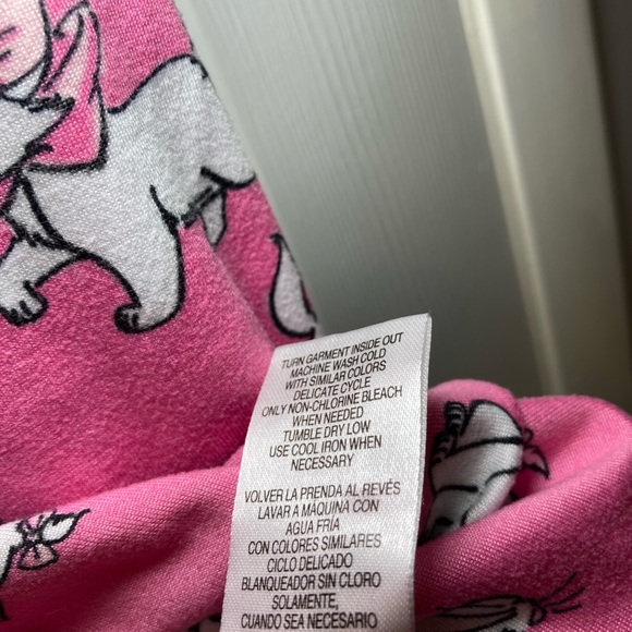 Disney The Aristocats Marie Pajama Set Women Size XL - Picture 7 of 9